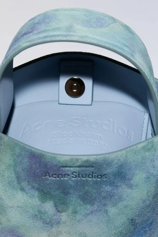 Acne Studios Bags Woman Musubi Micro Tote Multi Blue
