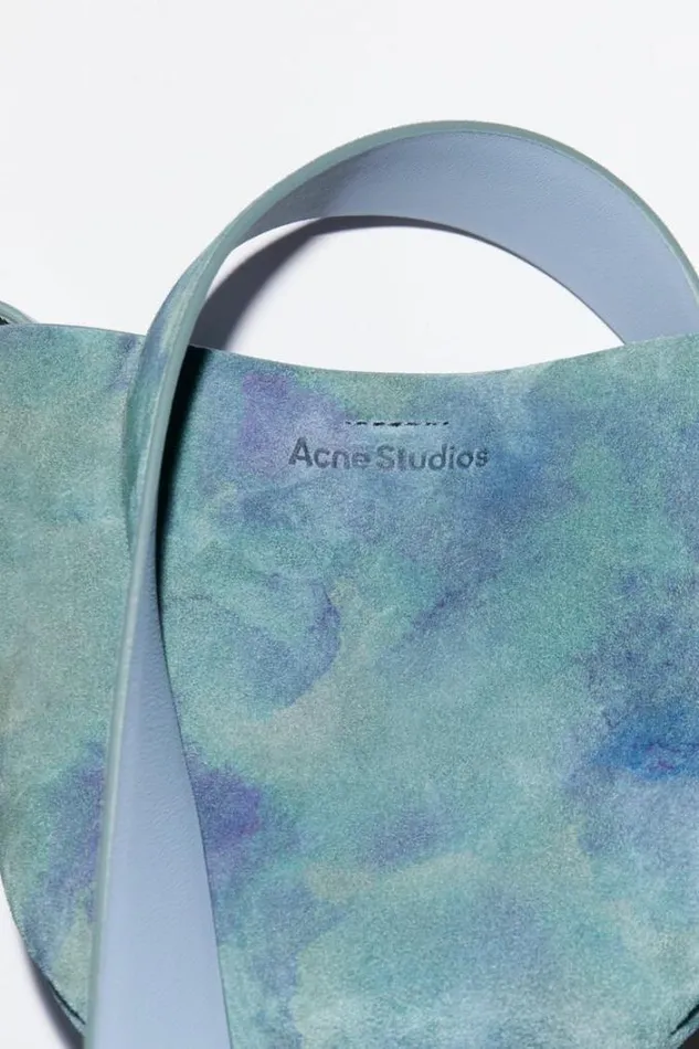Acne Studios Bags Woman Musubi Micro Tote Multi Blue