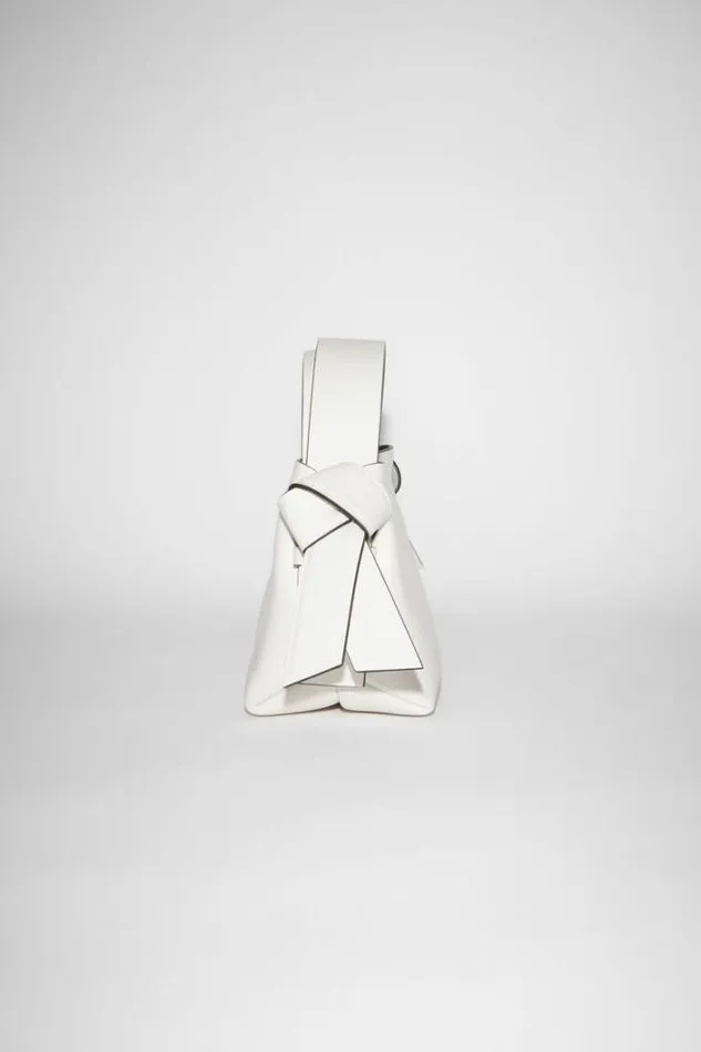 Acne Studios Bags Woman Musubi Micro Tote WhiteBlack