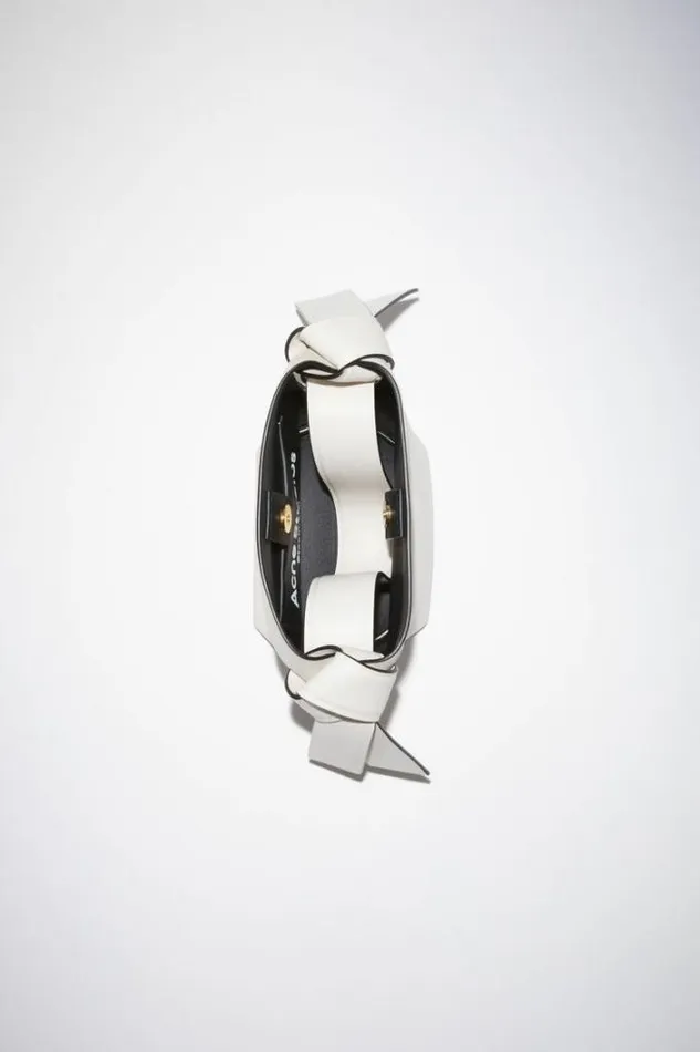 Acne Studios Bags Woman Musubi Micro Tote WhiteBlack