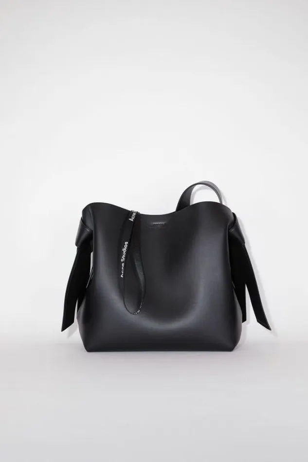 Acne Studios Bags Woman Musubi Midi Shoulder Bag Black