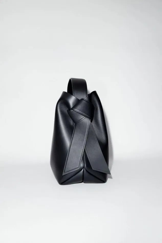 Acne Studios Bags Woman Musubi Midi Shoulder Bag Black