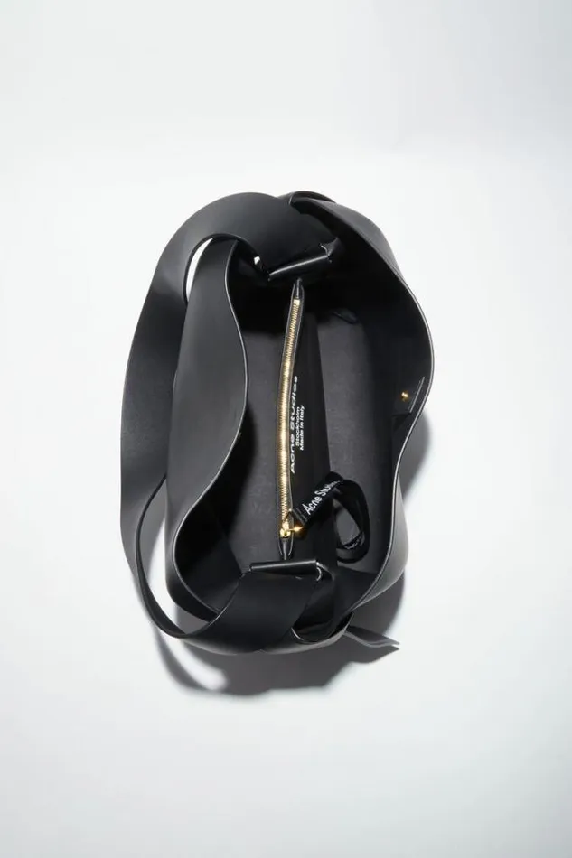 Acne Studios Bags Woman Musubi Midi Shoulder Bag Black