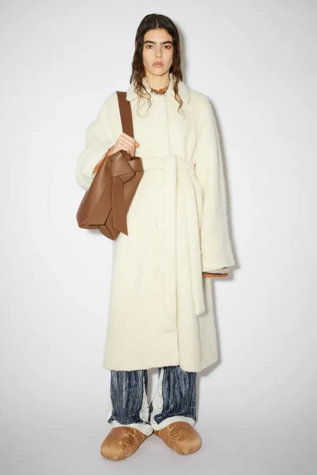 Acne Studios Bags Woman Musubi Midi Shoulder Bag Camel Brown