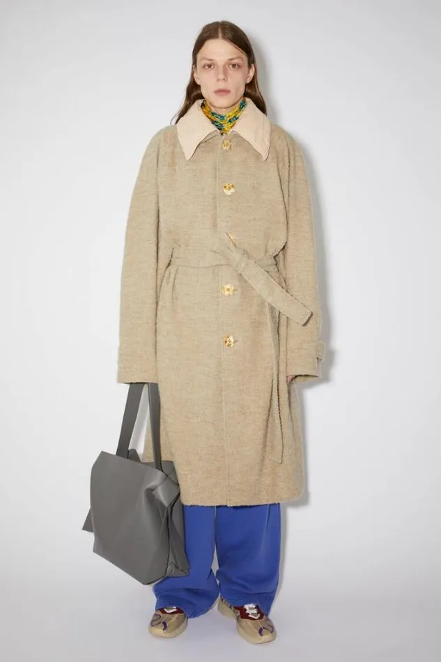 Acne Studios Bags Woman Musubi Midi Shoulder Bag Dark Grey