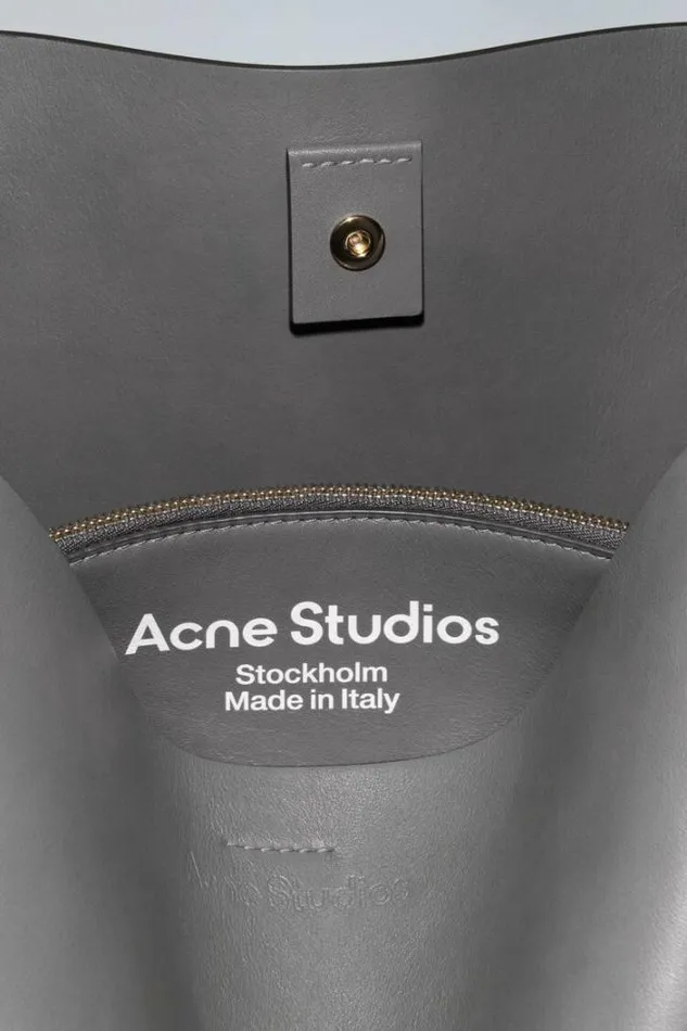 Acne Studios Bags Woman Musubi Midi Shoulder Bag Dark Grey