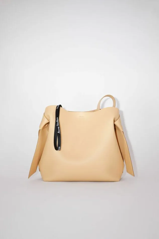 Acne Studios Bags Woman Musubi Midi Shoulder Bag Dune Beige