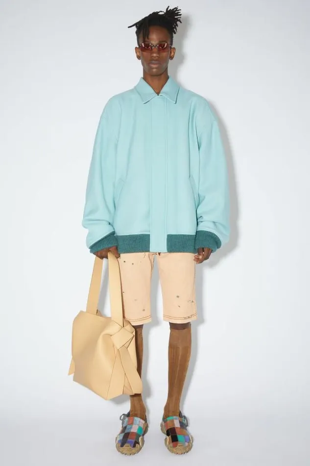 Acne Studios Bags Woman Musubi Midi Shoulder Bag Dune Beige