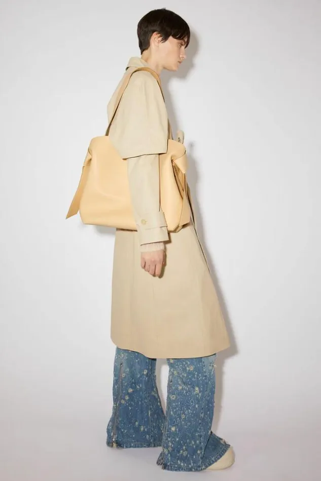 Acne Studios Bags Woman Musubi Midi Shoulder Bag Dune Beige