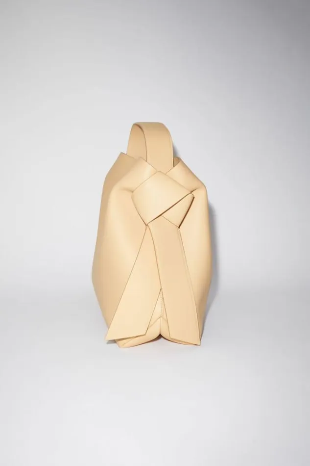 Acne Studios Bags Woman Musubi Midi Shoulder Bag Dune Beige