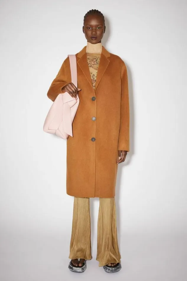 Acne Studios Bags Woman Musubi Midi Shoulder Bag Powder Pink