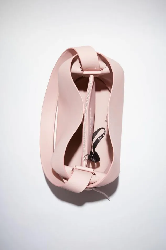 Acne Studios Bags Woman Musubi Midi Shoulder Bag Powder Pink