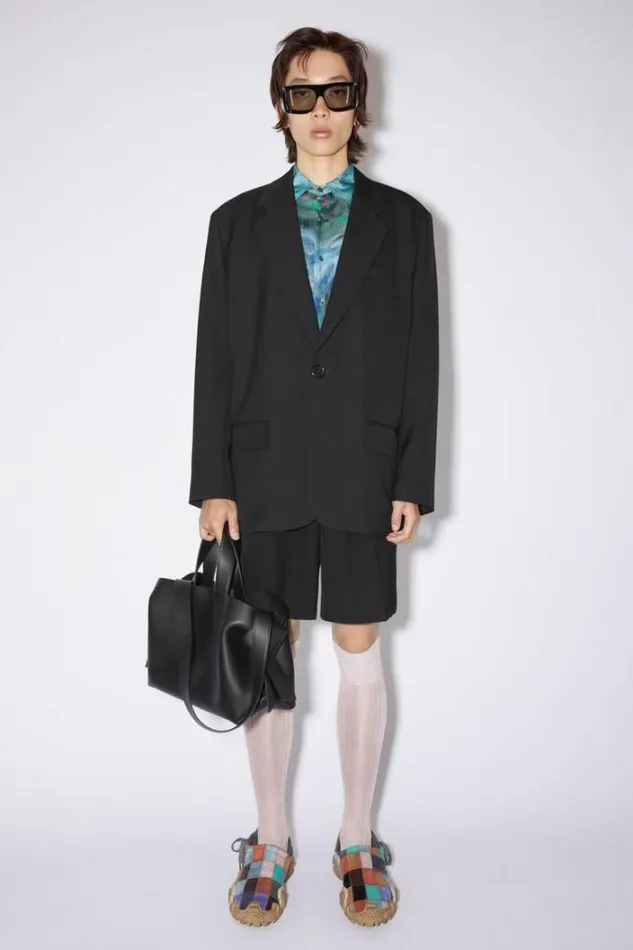 Acne Studios Bags Woman Musubi Midi Tote Black