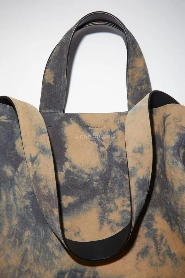 Acne Studios Bags Woman Musubi Midi Tote BrownBlack
