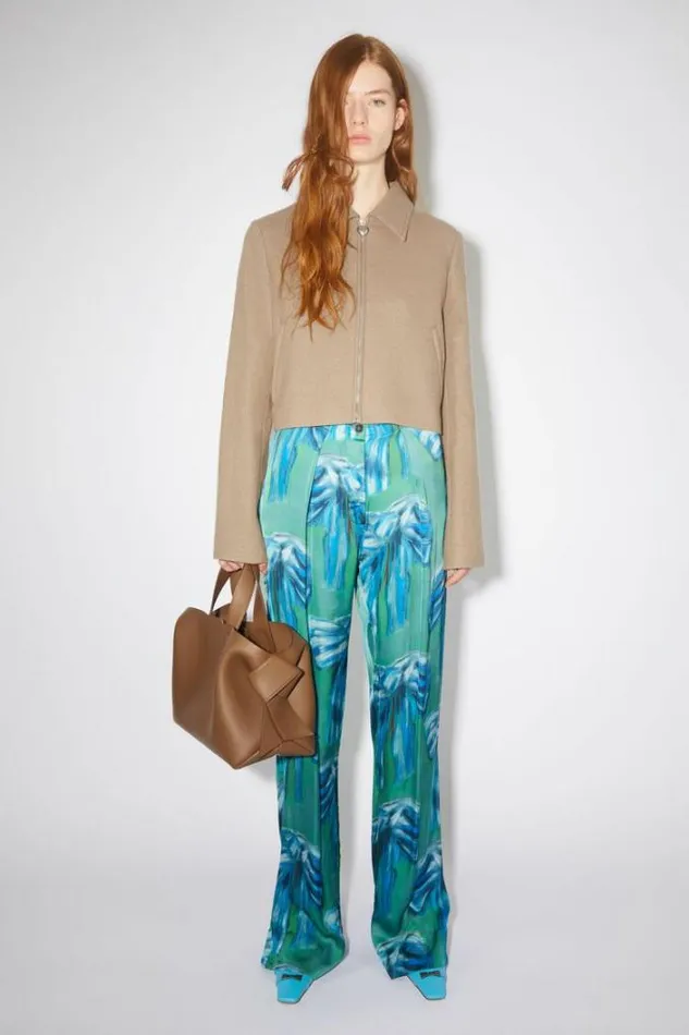 Acne Studios Bags Woman Musubi Midi Tote Camel Brown