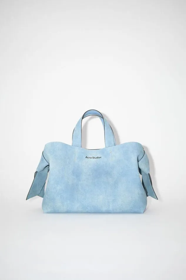 Acne Studios Bags Woman Musubi Midi Tote Light Blue