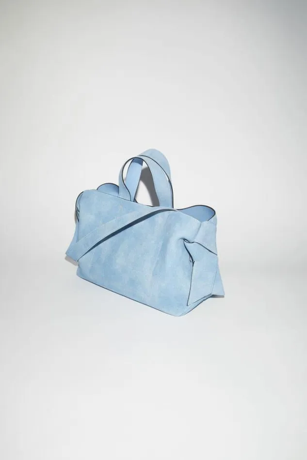 Acne Studios Bags Woman Musubi Midi Tote Light Blue