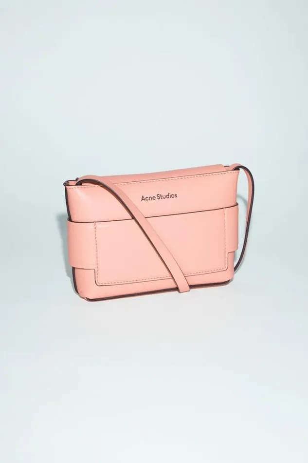 Acne Studios Bags Woman Musubi Mini Crossbody Bag Salmon Pink