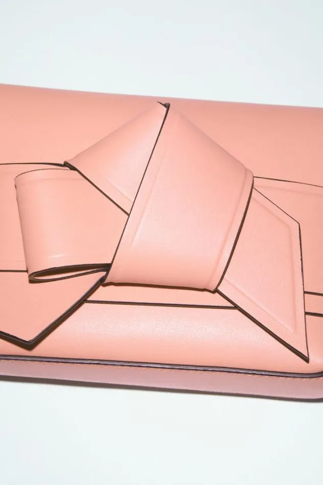 Acne Studios Bags Woman Musubi Mini Crossbody Bag Salmon Pink