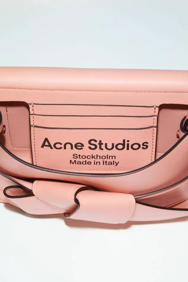 Acne Studios Bags Woman Musubi Mini Crossbody Bag Salmon Pink