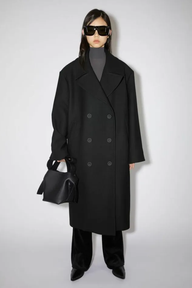 Acne Studios Bags Woman Musubi Mini Shoulder Bag Black