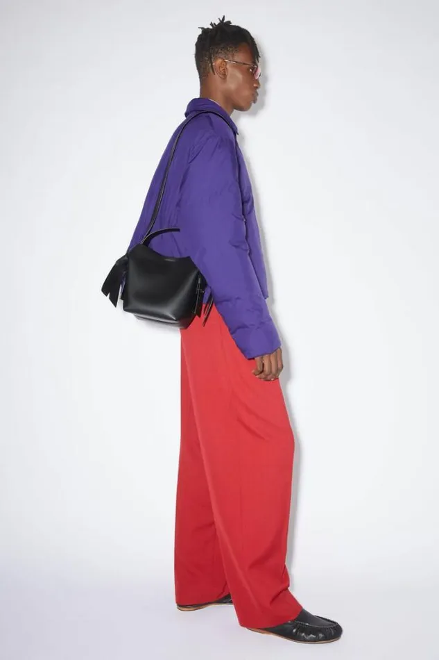 Acne Studios Bags Woman Musubi Mini Shoulder Bag Black