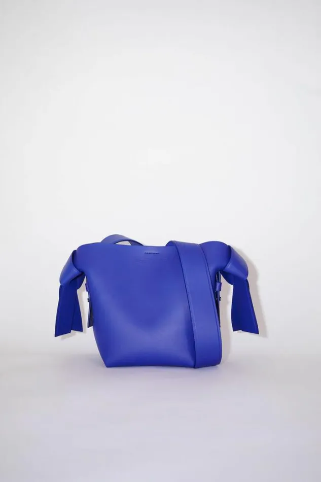 Acne Studios Bags Woman Musubi Mini Shoulder Bag Blue