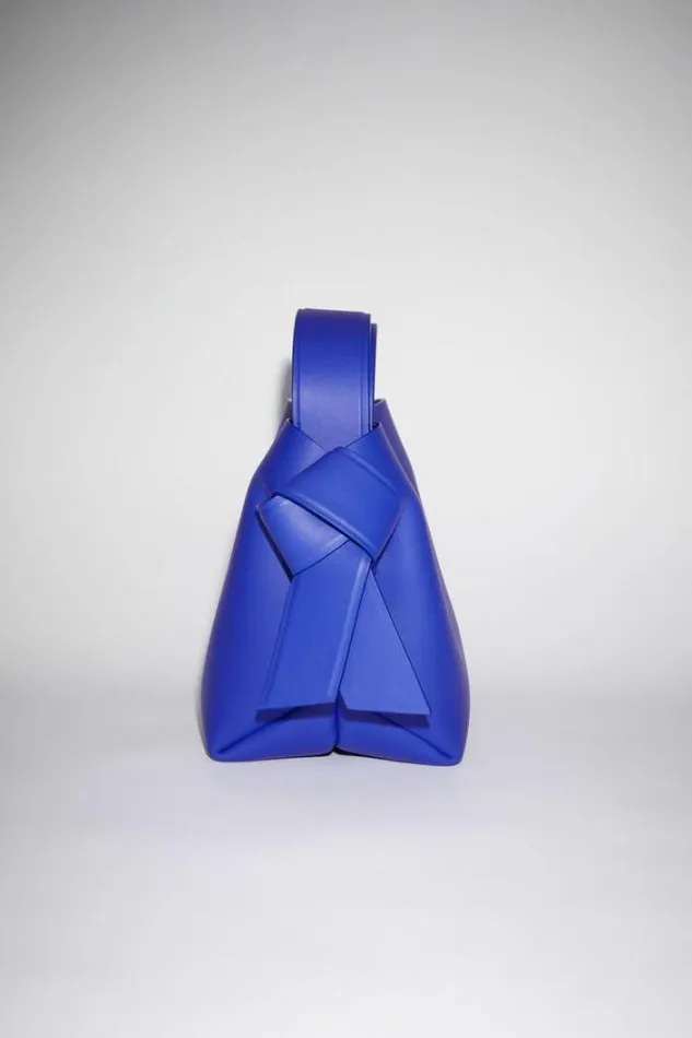 Acne Studios Bags Woman Musubi Mini Shoulder Bag Blue