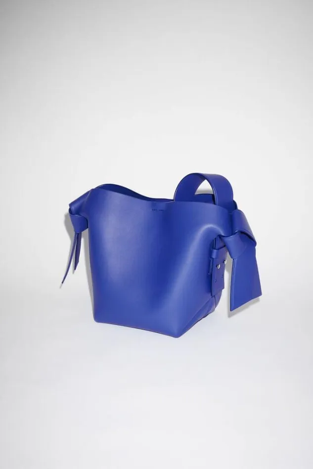 Acne Studios Bags Woman Musubi Mini Shoulder Bag Blue