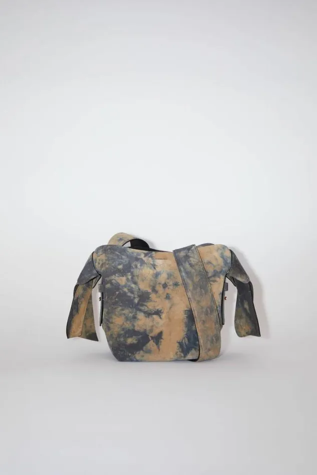 Acne Studios Bags Woman Musubi Mini Shoulder Bag BrownBlack