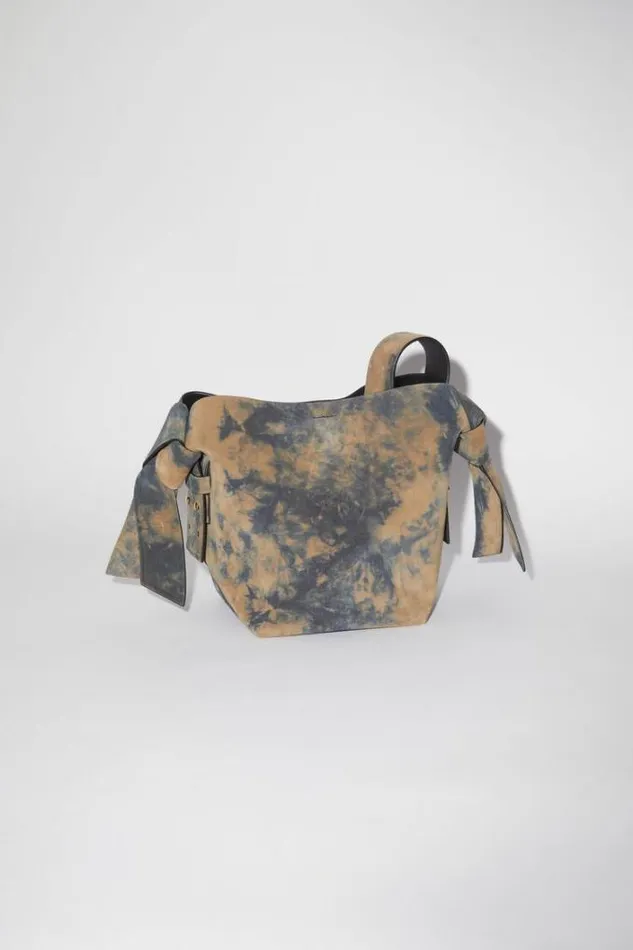 Acne Studios Bags Woman Musubi Mini Shoulder Bag BrownBlack