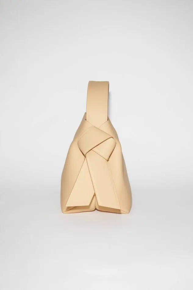 Acne Studios Bags Woman Musubi Mini Shoulder Bag Dune Beige