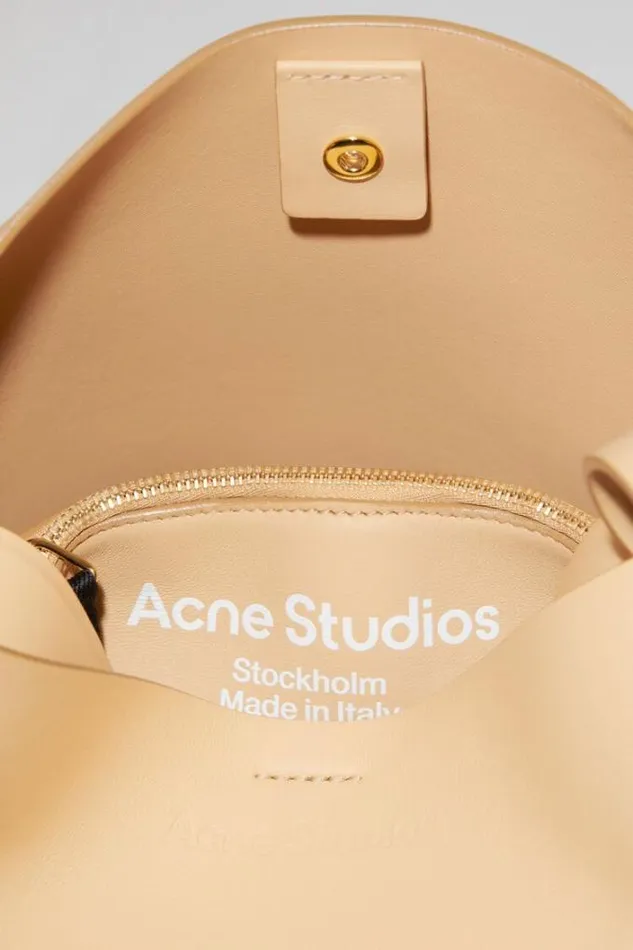 Acne Studios Bags Woman Musubi Mini Shoulder Bag Dune Beige