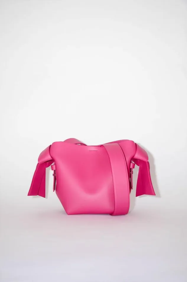 Acne Studios Bags Woman Musubi Mini Shoulder Bag Fuchsia Pink
