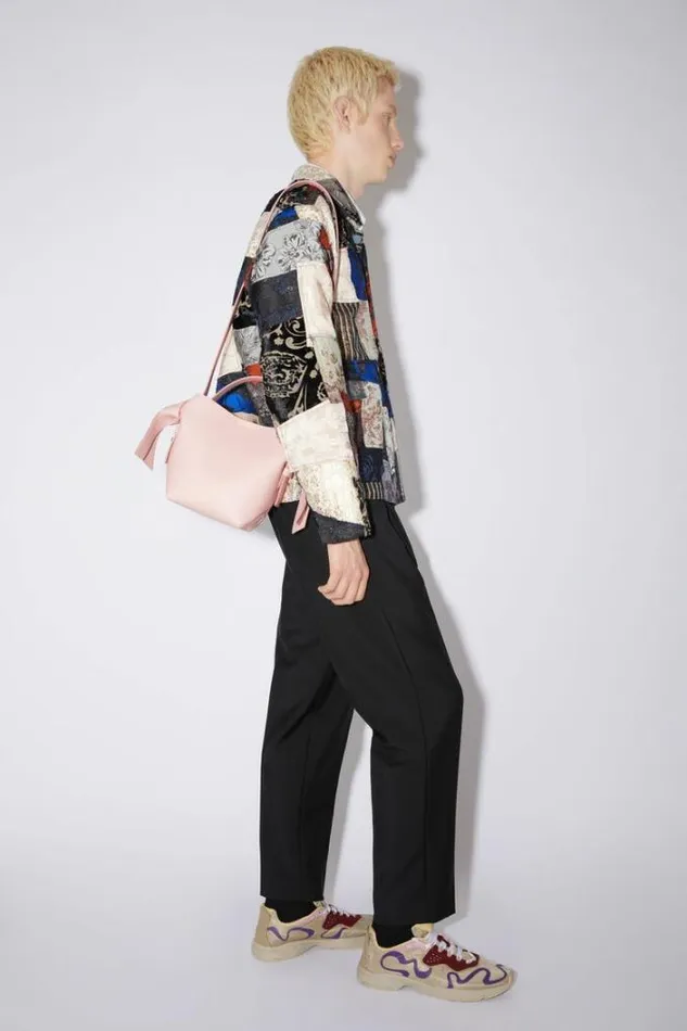 Acne Studios Bags Woman Musubi Mini Shoulder Bag Powder Pink