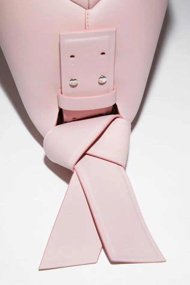 Acne Studios Bags Woman Musubi Mini Shoulder Bag Powder Pink