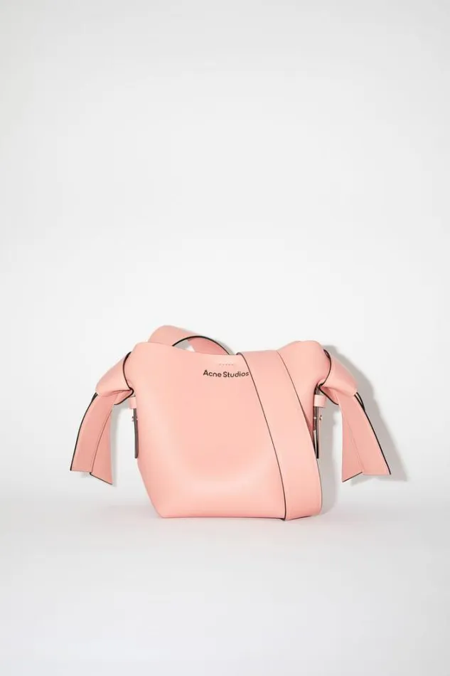 Acne Studios Bags Woman Musubi Mini Shoulder Bag Salmon Pink