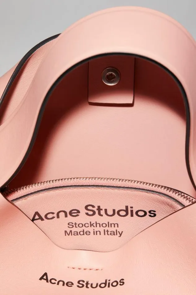 Acne Studios Bags Woman Musubi Mini Shoulder Bag Salmon Pink