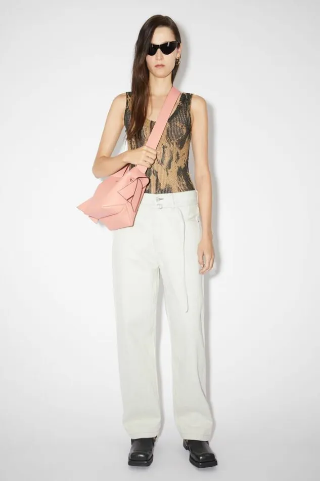 Acne Studios Bags Woman Musubi Mini Shoulder Bag Salmon Pink