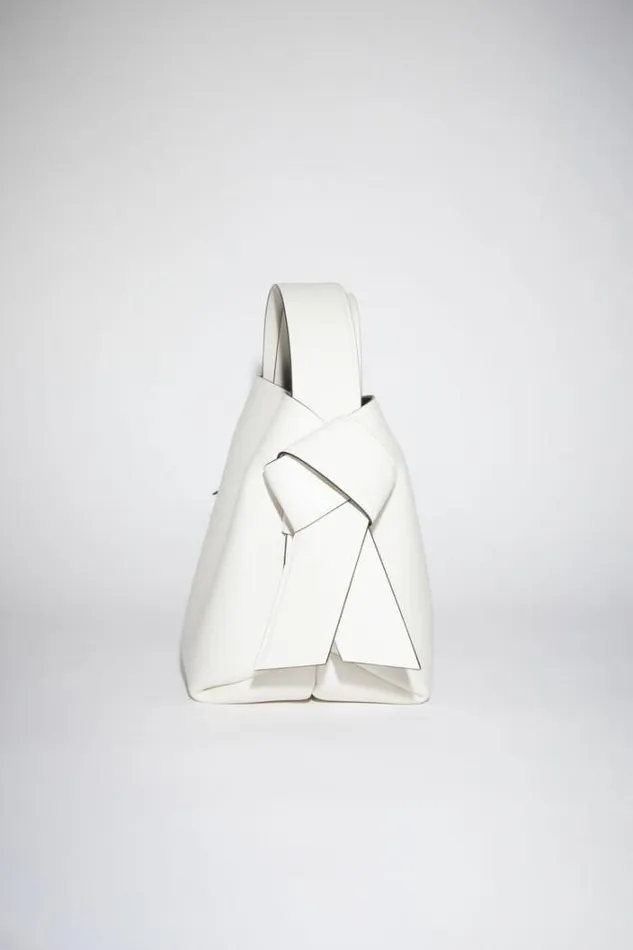 Acne Studios Bags Woman Musubi Mini Shoulder Bag WhiteBlack