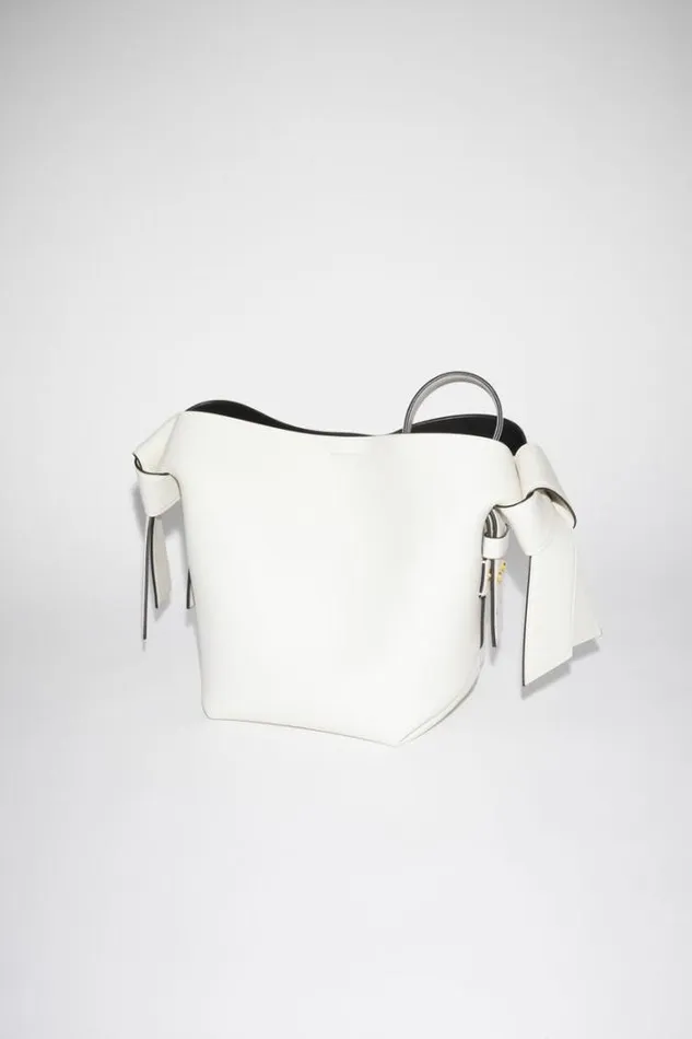Acne Studios Bags Woman Musubi Mini Shoulder Bag WhiteBlack