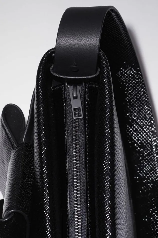 Acne Studios Bags Woman Musubi Shoulder Bag Black