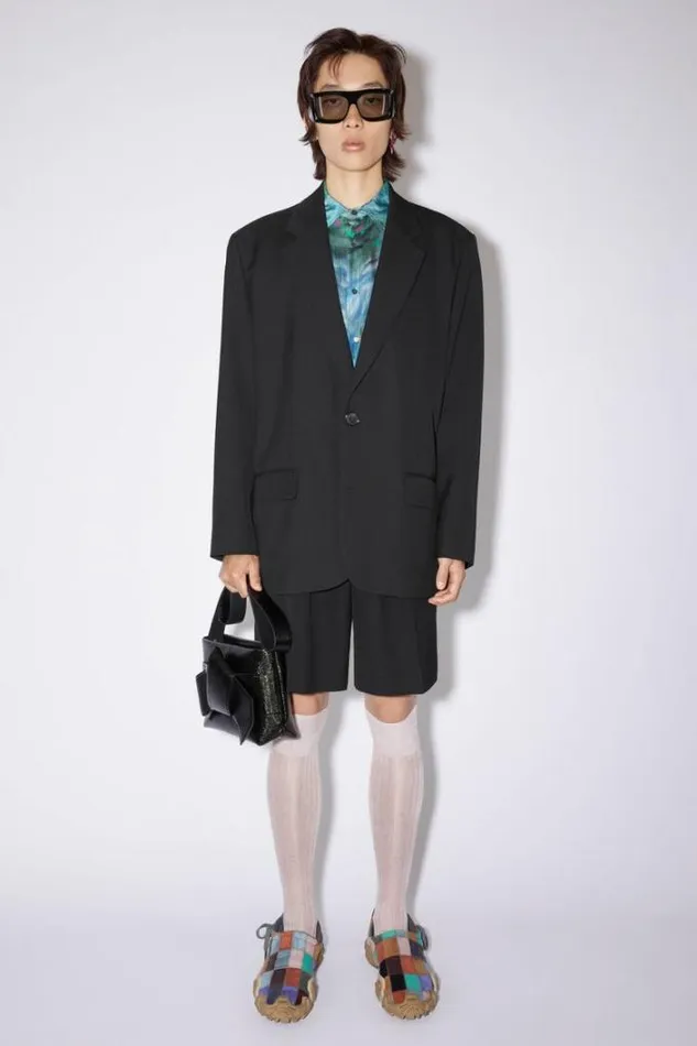 Acne Studios Bags Woman Musubi Shoulder Bag Black