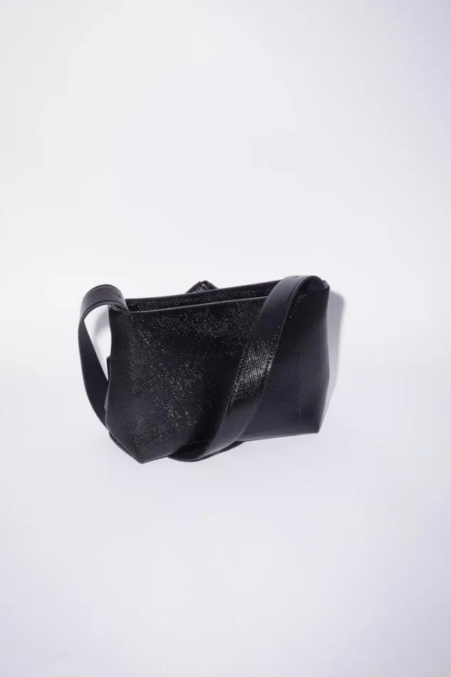 Acne Studios Bags Woman Musubi Shoulder Bag Black