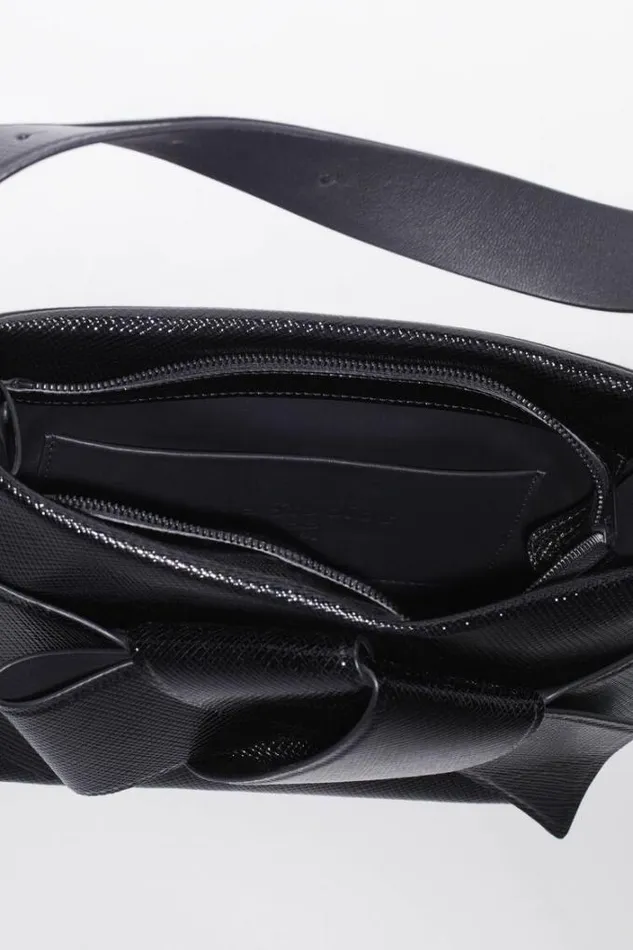 Acne Studios Bags Woman Musubi Shoulder Bag Black