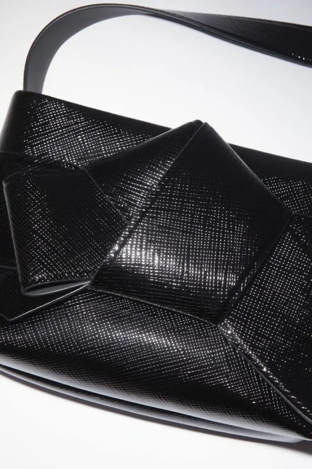 Acne Studios Bags Woman Musubi Shoulder Bag Black
