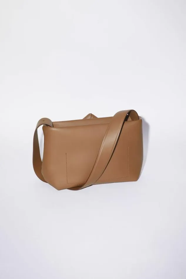 Acne Studios Bags Woman Musubi Shoulder Bag Camel Brown