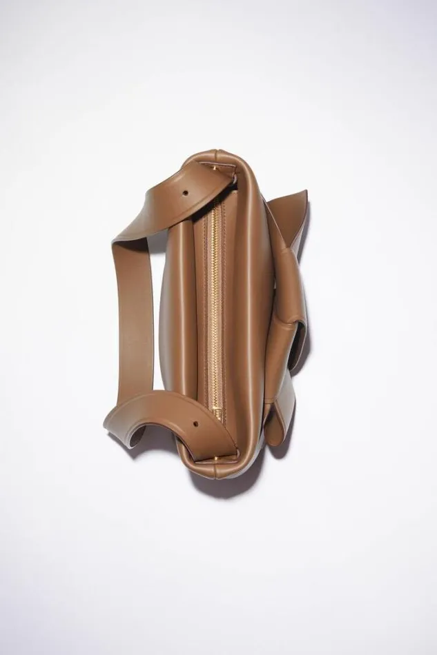Acne Studios Bags Woman Musubi Shoulder Bag Camel Brown