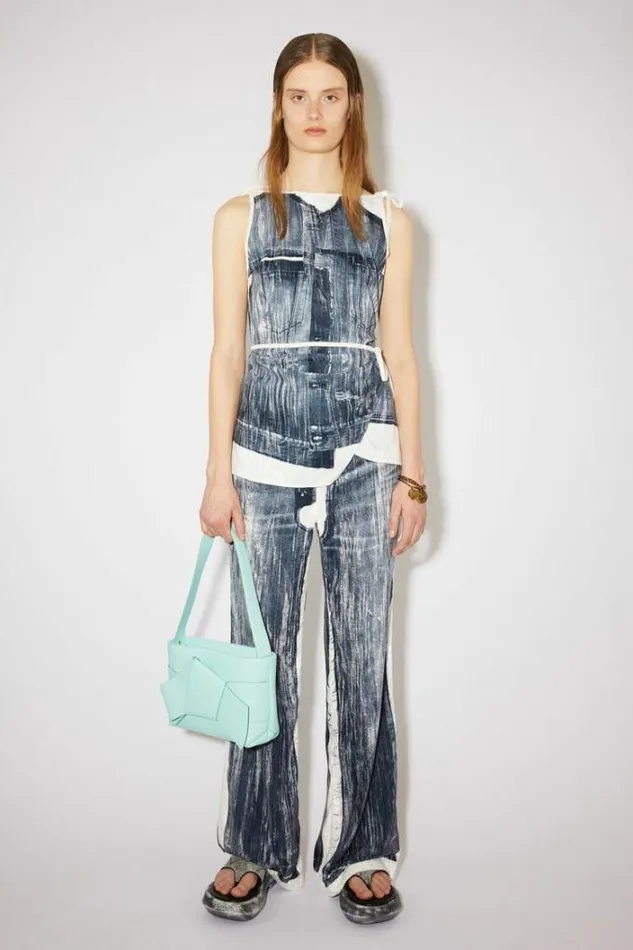 Acne Studios Bags Woman Musubi Shoulder Bag Pastel Green
