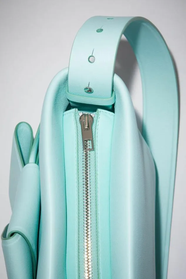 Acne Studios Bags Woman Musubi Shoulder Bag Pastel Green